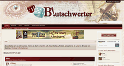 Desktop Screenshot of blutschwerter.de
